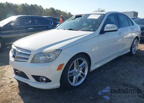 2008 Mercedes-Benz C 350 Sport from USA, damaged, VIN WDDGF56XX8R035754